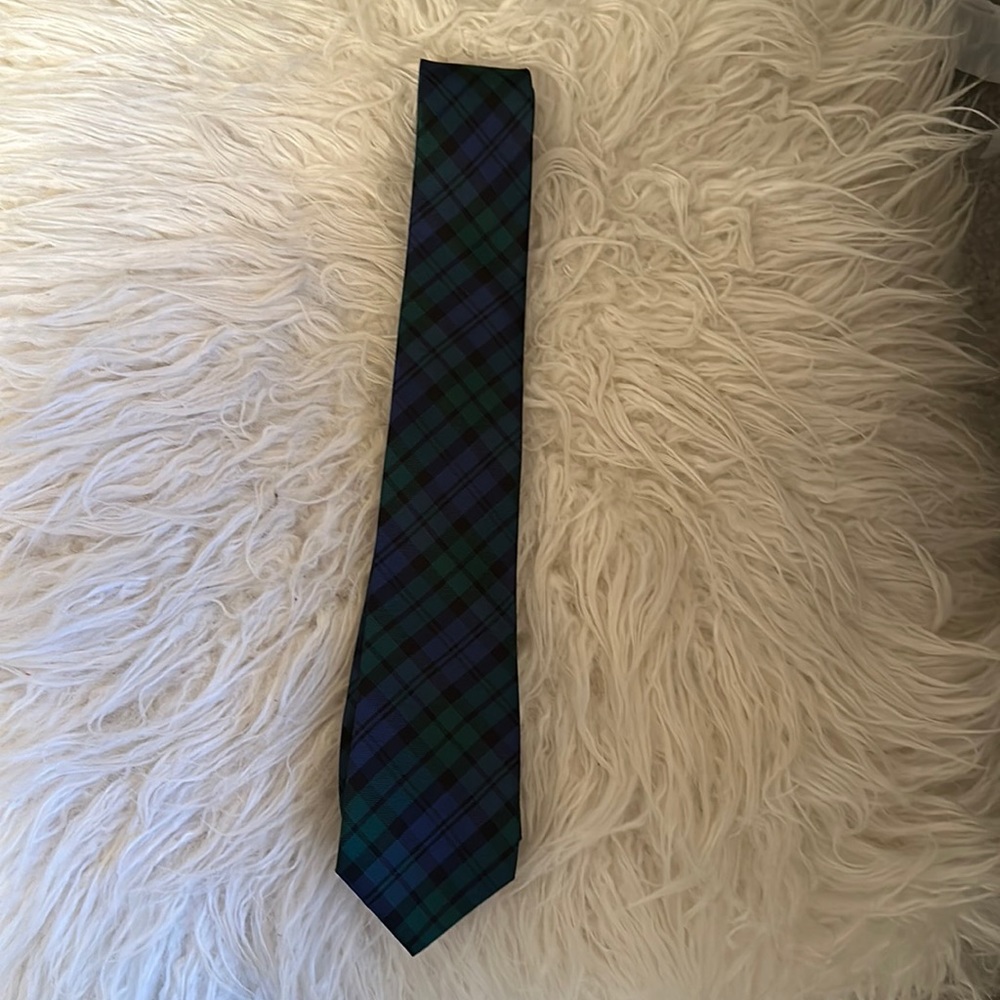 Lands End tie. 100% silk.